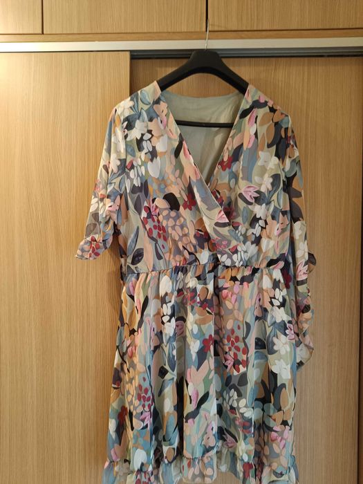 Флорални рокля размер ХЛ