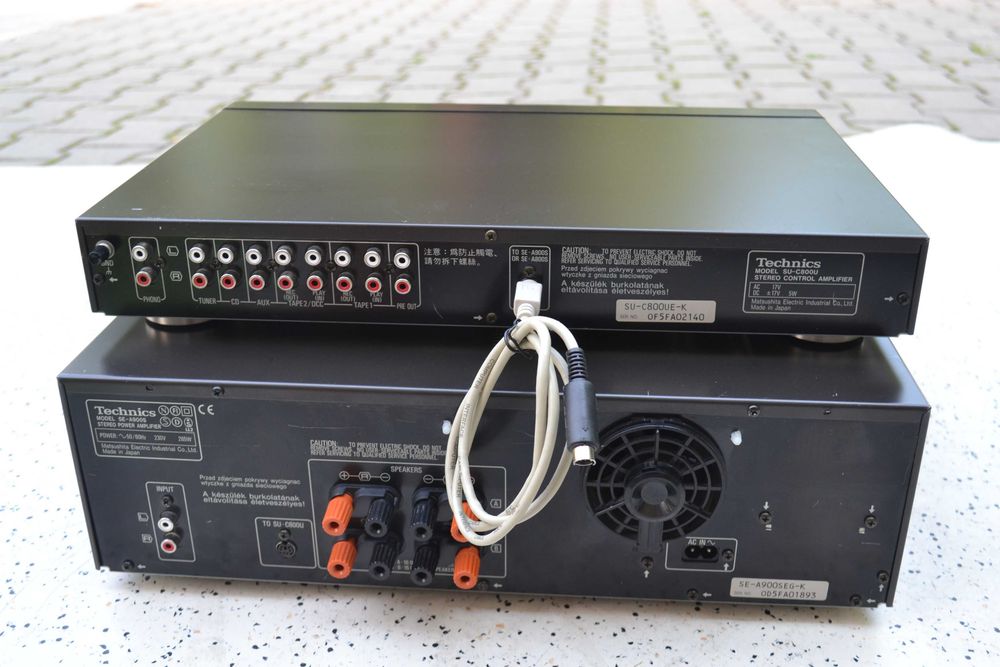 Amplificator Technics SE A 900 S+ Preamp SU C 800 U