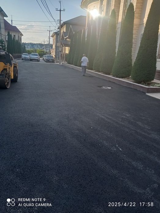 Asfalt qilish asfaltlash YUL QURULISHI