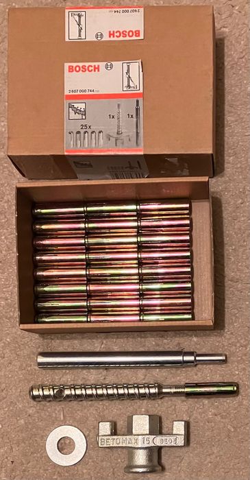 Set dibluri metalice pentru beton