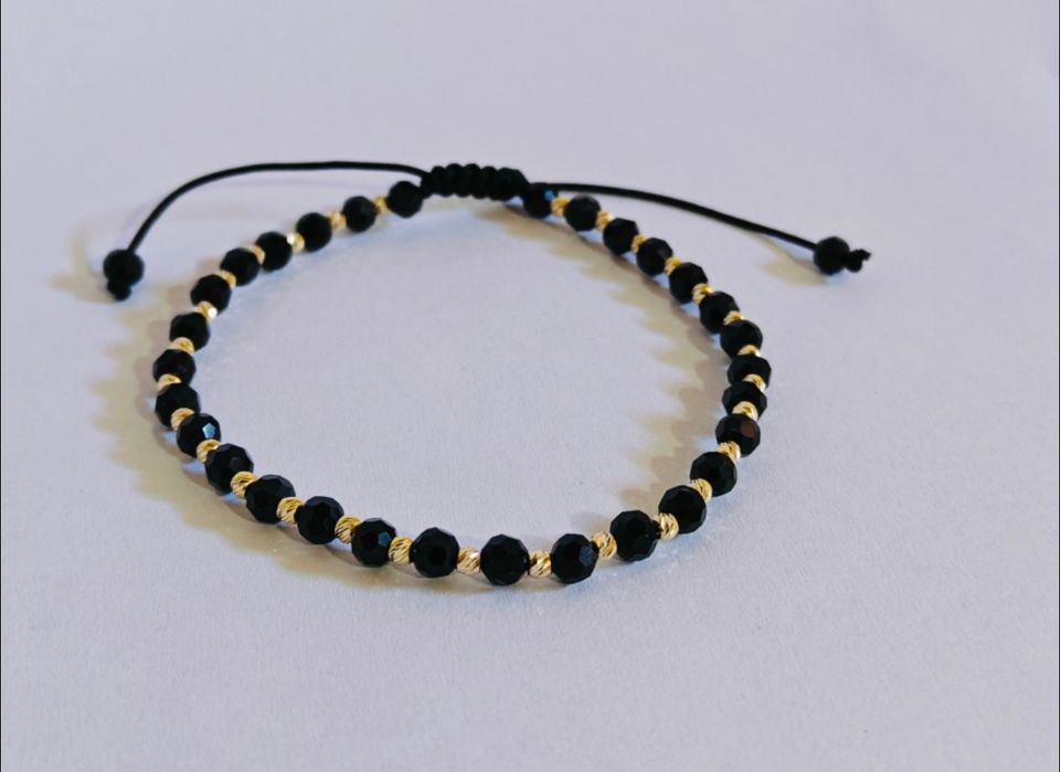 Bratara cu 30 bile din aur 14 k 585