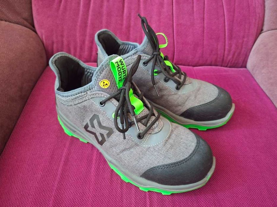 Pantofi WURTH Modyf Eco Fresh Grey gen UVEX marimea 38-38,5