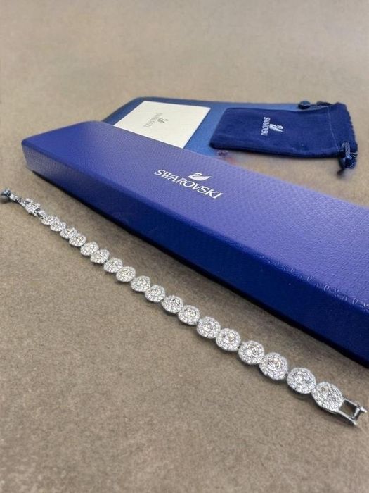 Bratara Swarovski Una Angelic Silver