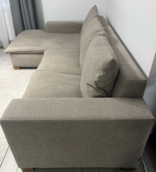 Coltar extensibil stofa rezistenta cu 3 locuri, Monte Carlo, 285x162