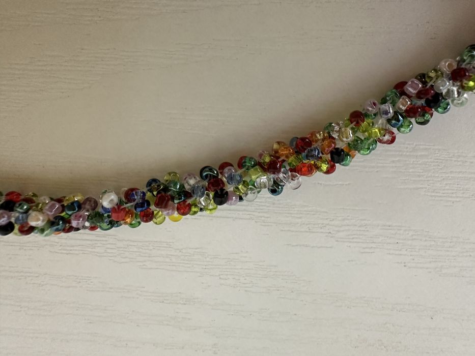 Бусы- украшение/ бисер/винтаж/ Чехословакия