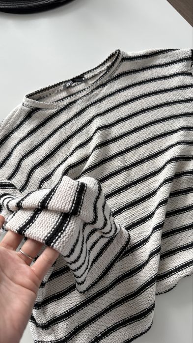 Bluza zara model crosetat bumbac