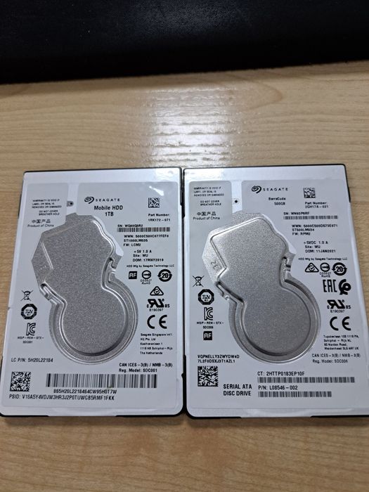 WD HDD 1 TB диски