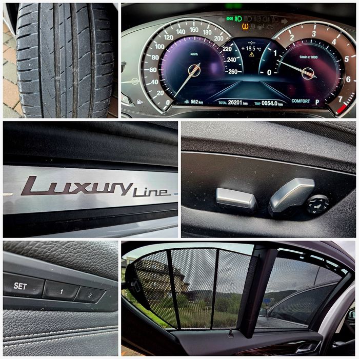 Bmw 520i Luxury Line, An 07-2018, 26,000 km Faruri Led Piele Memorie