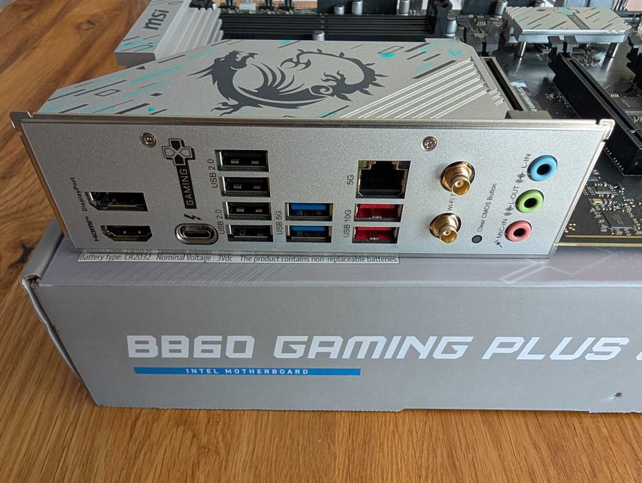 Дънна платка MSI B860 Gaming Plus Wifi в гаранция