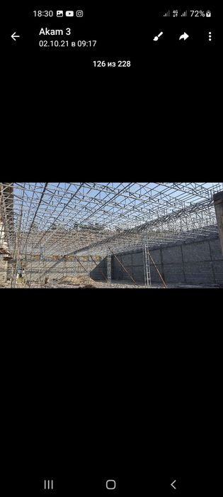 Контейнер профилидан, уголокдан том йопиш хизмати