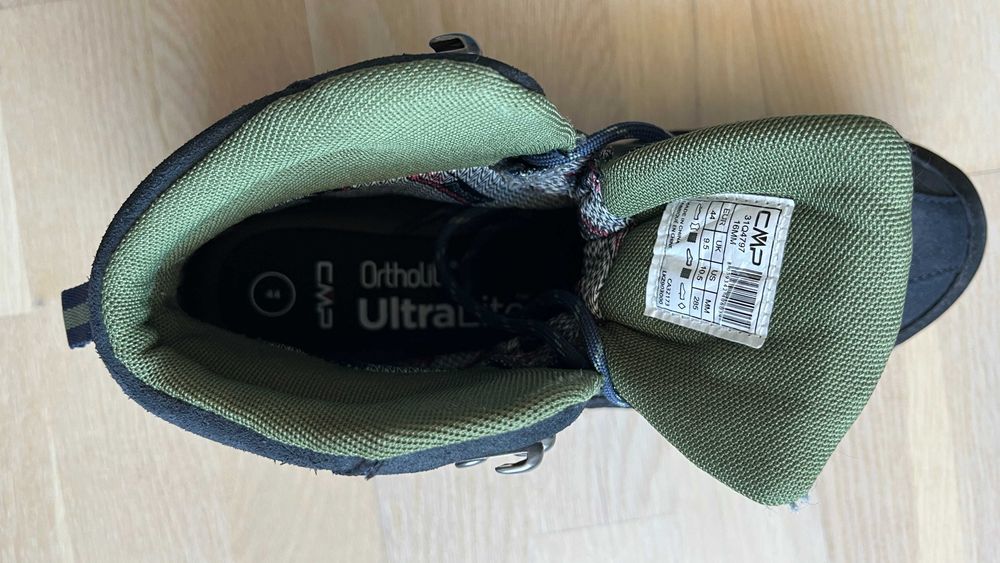 Bocanci CMP Moon Mid Waterproof - piele, impermeabil, talpa Vibram, 44