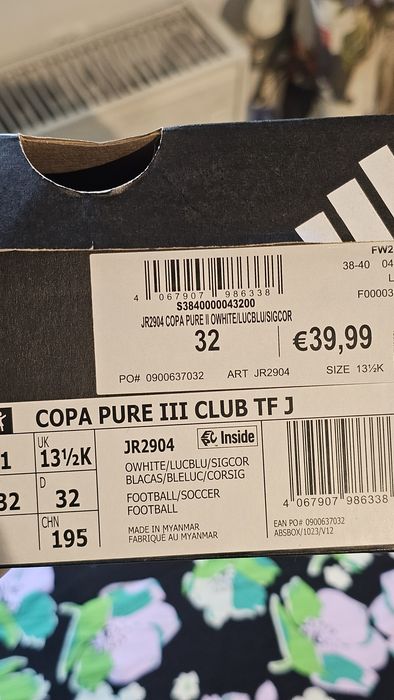Adidas fotbal marimea 32