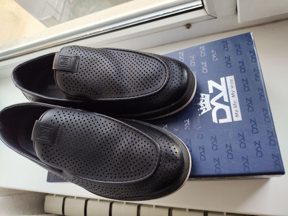 Туфли мужские кожаные