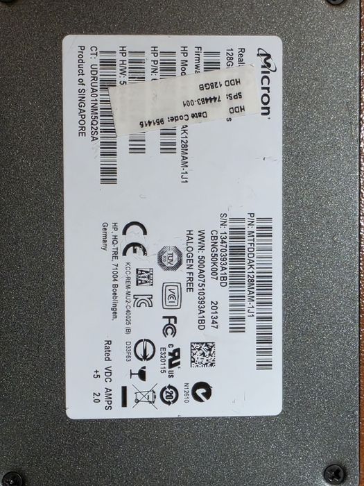 SSD 120GB 2,5 инча