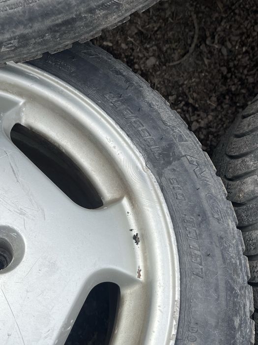 Диски R16 с резиной на Мерседес