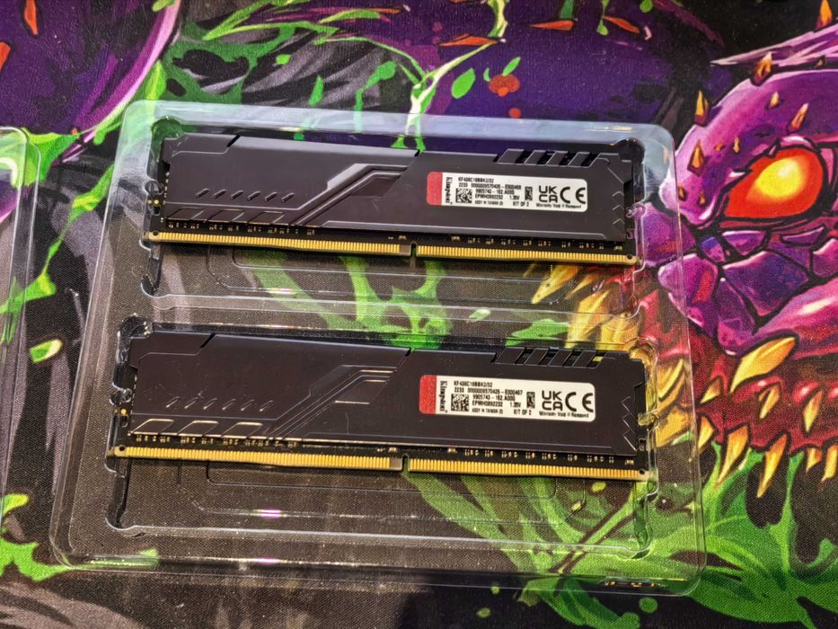 Ram Kingston FURY Beast 32GB (2x16GB) DDR4 3600MHz KF436C18BBK2/32