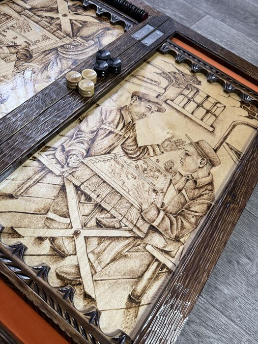 Нарды ручной работы