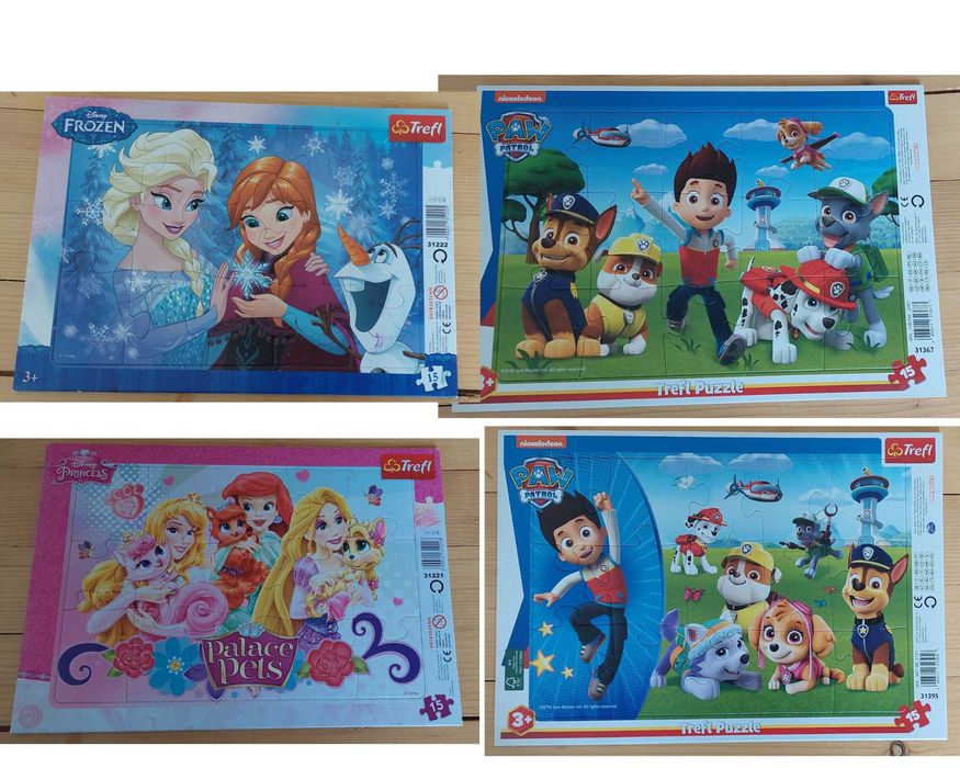 Детски образователни игри и пъзели