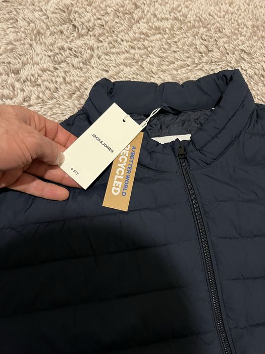 Jack & Jones Recycle Puffer Collar-оригинално мъжко яке