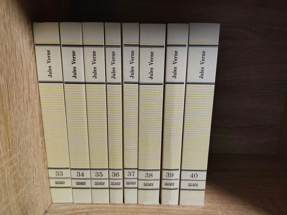 Colecția Jules Verne 40 de volume Adevărul