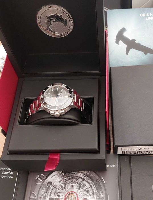 ORIS Aquis Hammerhead/GMT Limited Edition Diver 45mm Day/Date