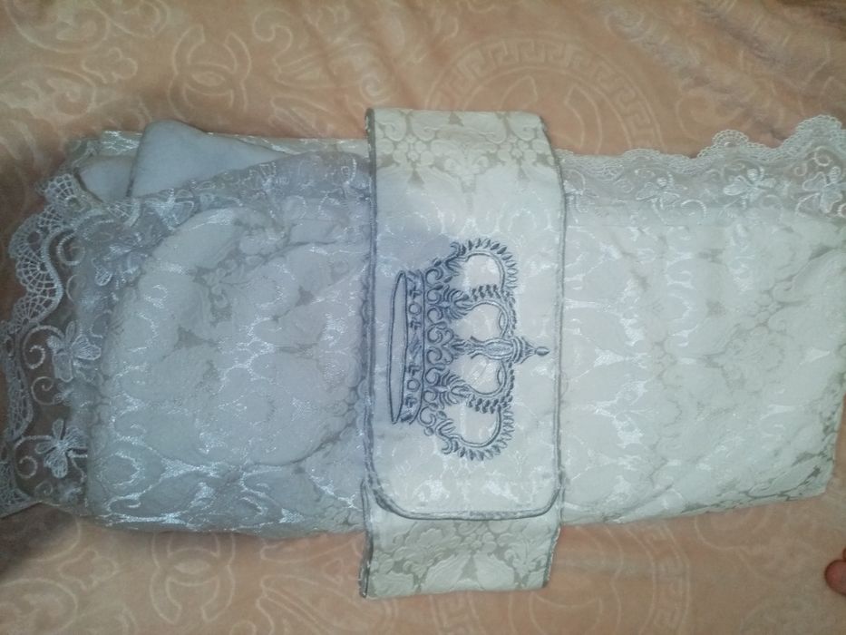 Новое детское одеяло на выписку