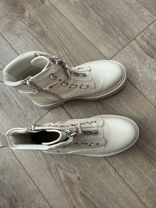 Bocanci / ghete scurte crem 37