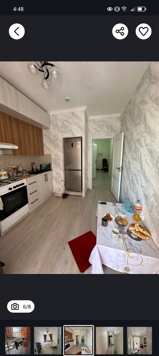 Бектемирда 3-хонали, 2-этажда сотилади