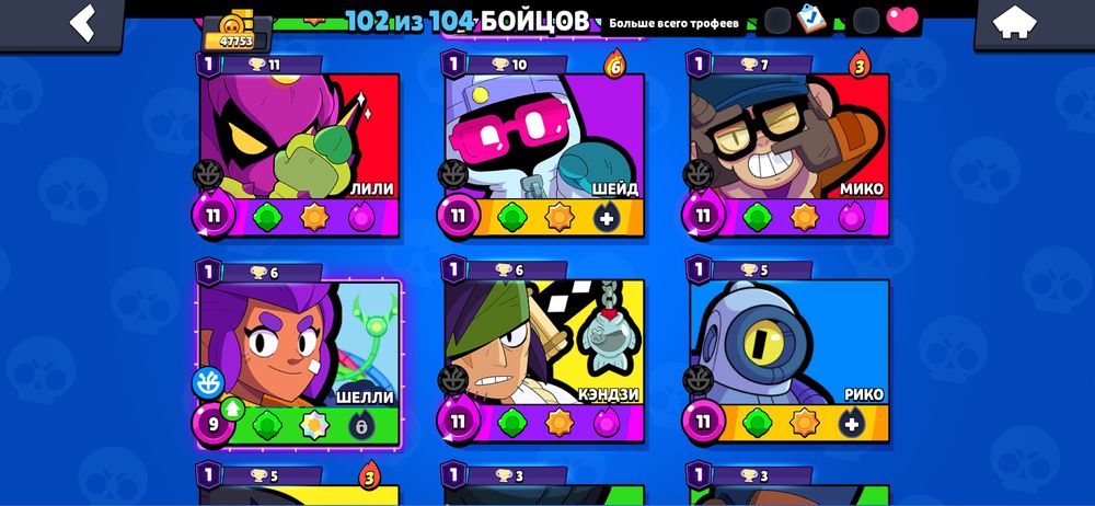 Продам игровой аккаунт Brawl Stars