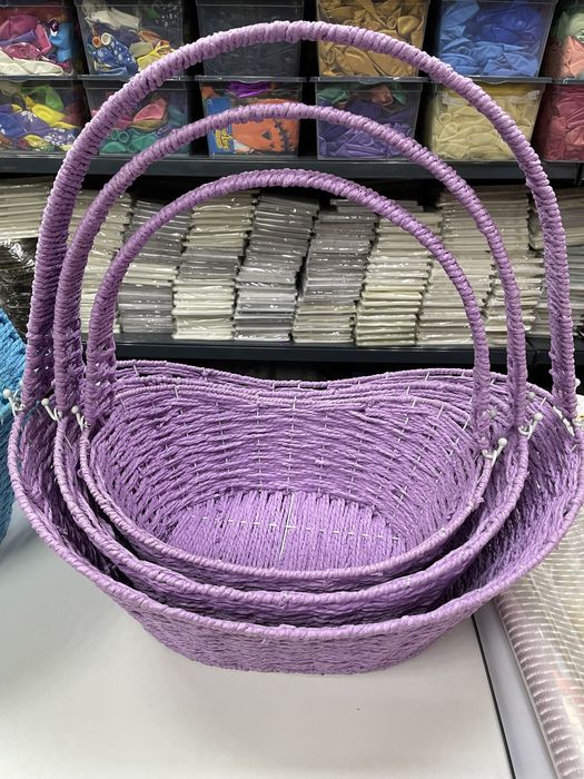 Корзины цветные