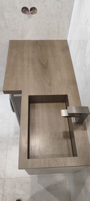 Раковина из керамогранита