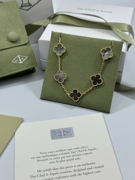 Brățară Van Cleef & Arpels 5 motifs Gold 750 Mother of Pearl