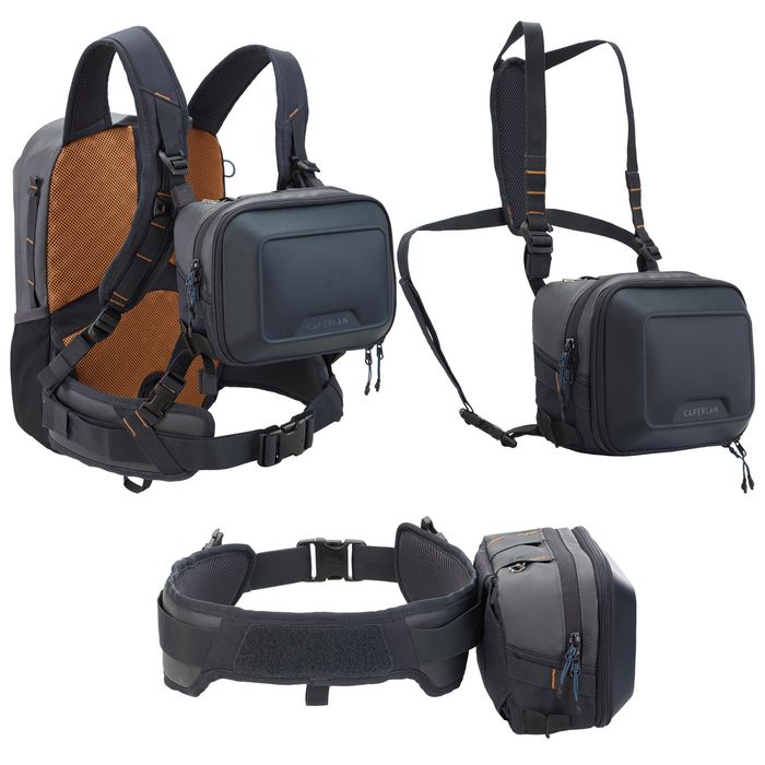 Rucsac 500 chest pack pescuit 15l + 5l - No - (SecondHand) Decathlon