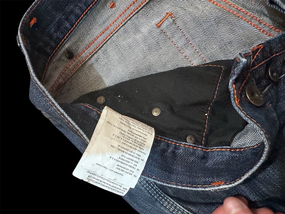 Мъжки дънки Hugo Boss W34 L32 Regular Fit Button Fly