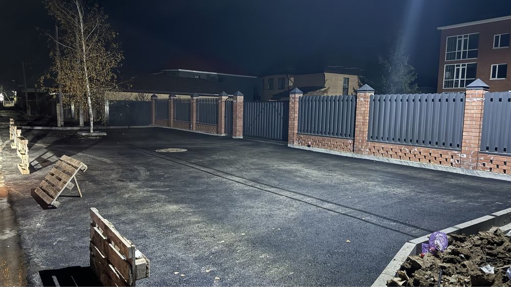 Асфальтирование. Асфальт. Ямочный ремонт.