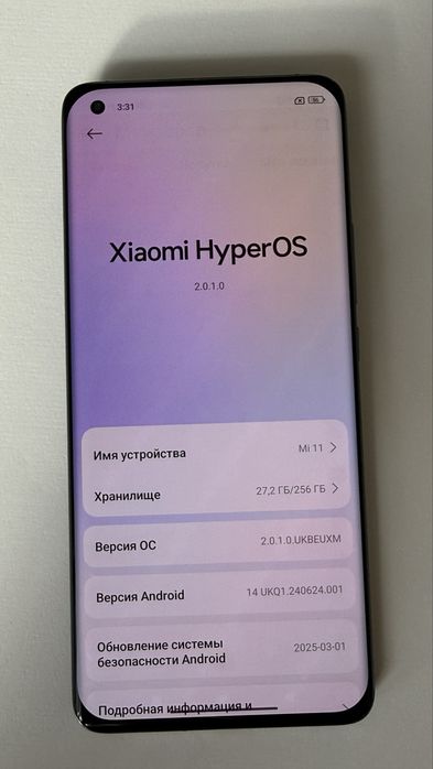 Xiaomi mi 11 в отличном состоянии
