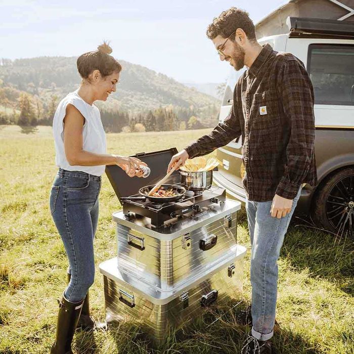 Нова семейна къмпинг печка Go System Dynasty Trio