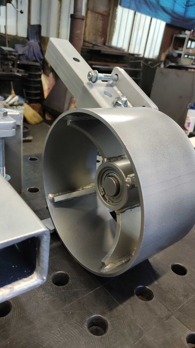 Опорни колела за селскостопанска техника.