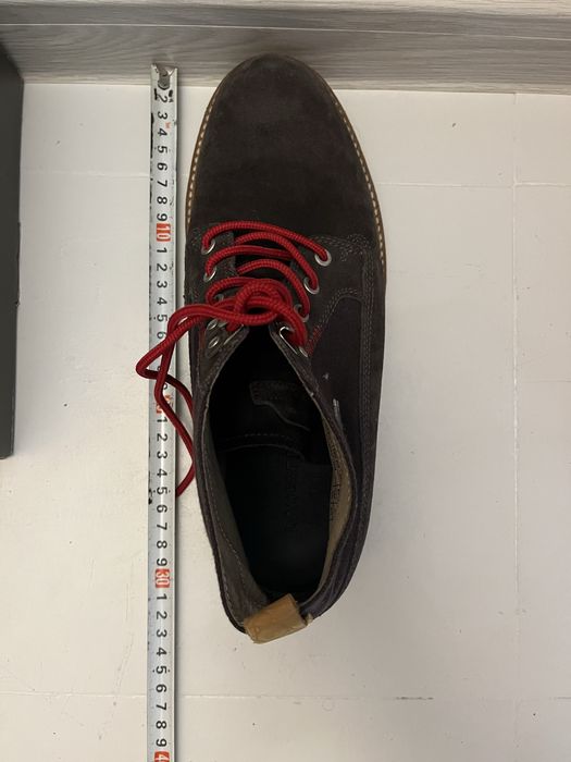 Lacoste боти кафяви велур