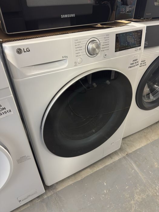 Mașină de spălat rufe cu uscător LG F864V37WR