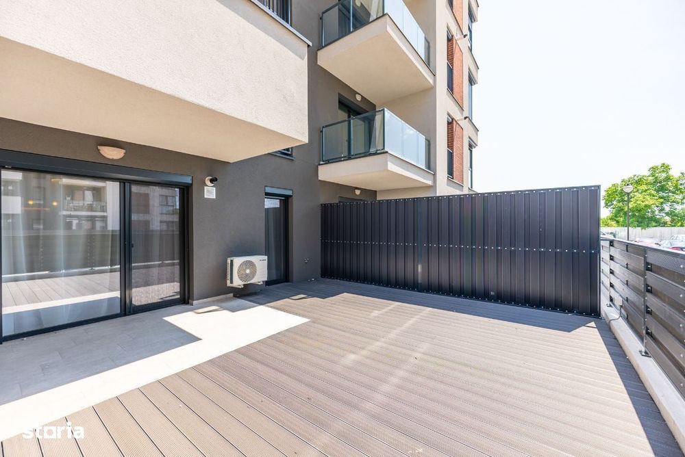 Apartament elegant , design alb-negru, terasă de 48 mp, Adora