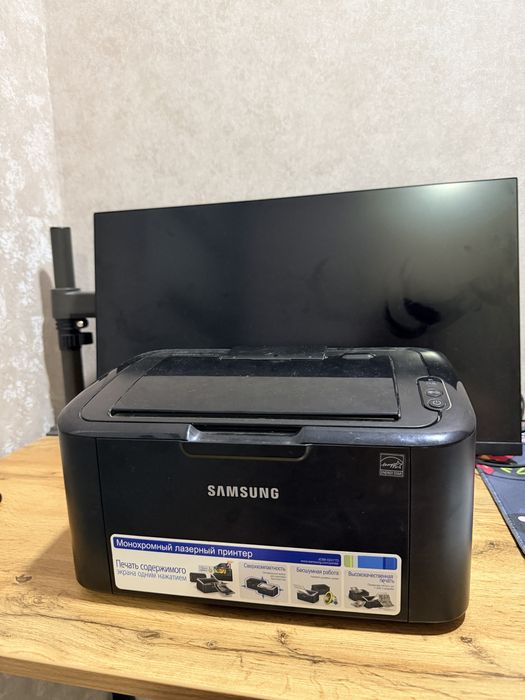 Принтер Samsung, черно белый, ML-1665