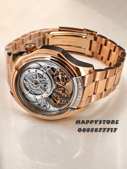 INVICTA Specialty Rose Gold full metal 48 mm, Инвикта нов мъжки часовник