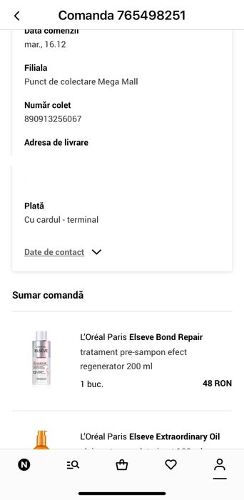 Loreal Paris Elseve Extraordinary Oil- ulei pt par deteriorat