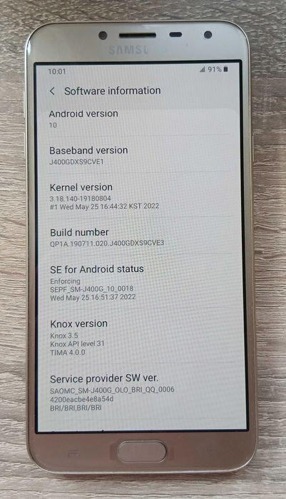 Samsung Galaxy J4 (SM-J400G/DS)