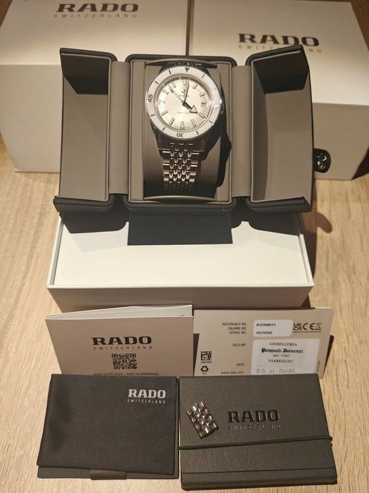 Rado Captain Cook Automatic White R32500013