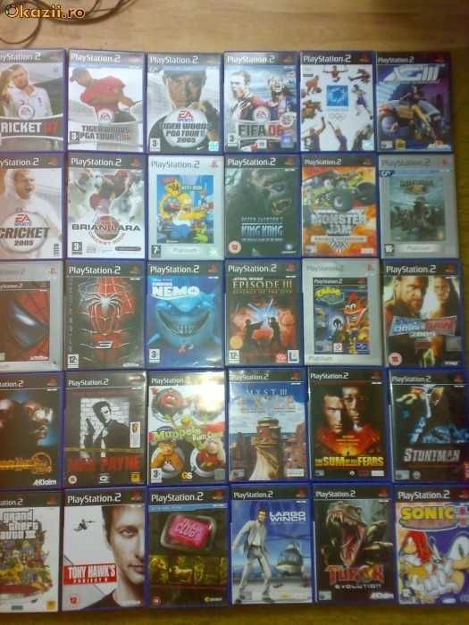 Colectie jocuri ps2 pentru Playstation 2 - 62 bucati