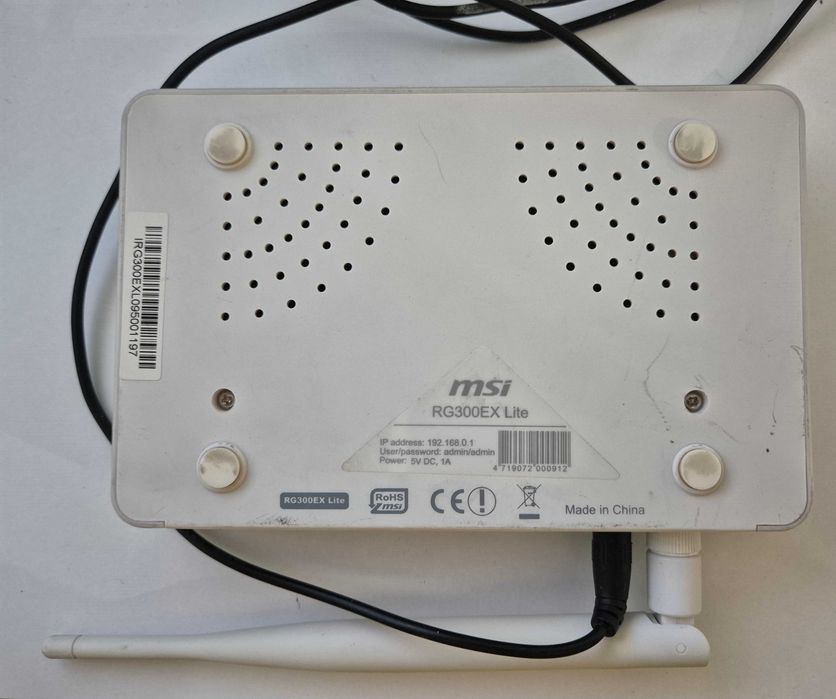 Рутер Linksys WRT120N и Рутер MSI RG300EX Lite