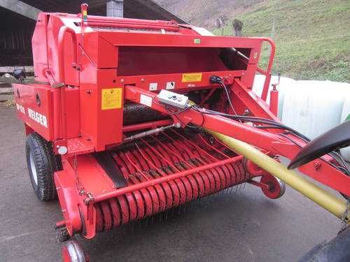 Presa Welger RP 120 Welger  legare ata plasa tocator Welger RP 12