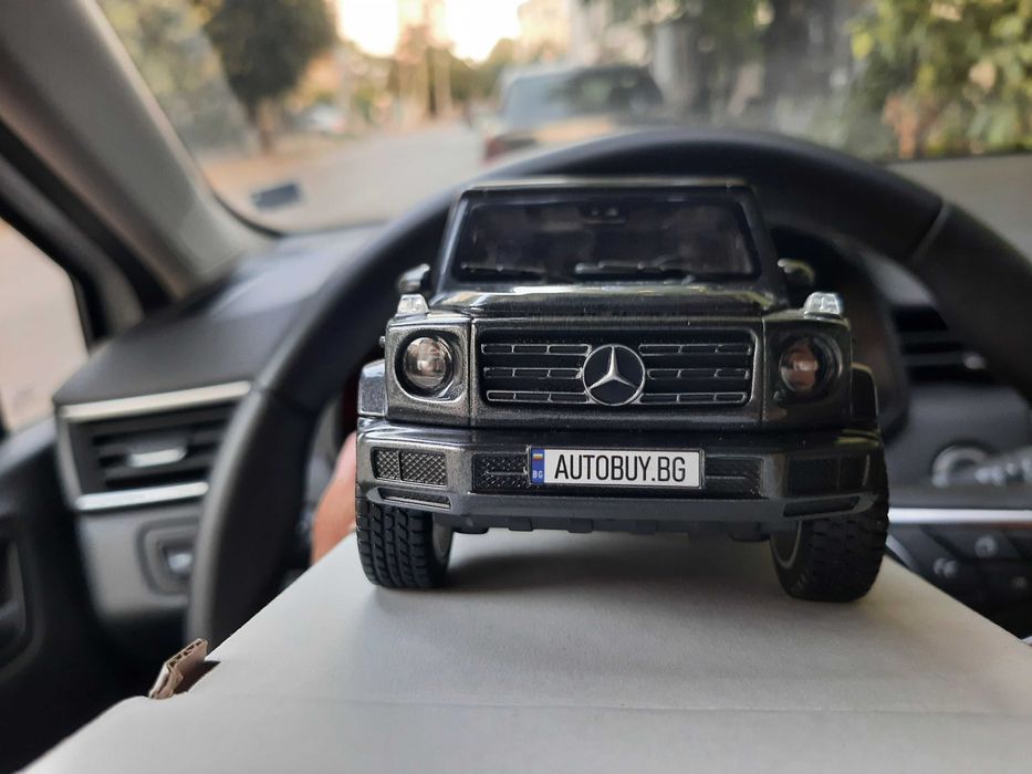 Mercedes G-Class 1:24 с рег. номер по избор за колекция и подаръ